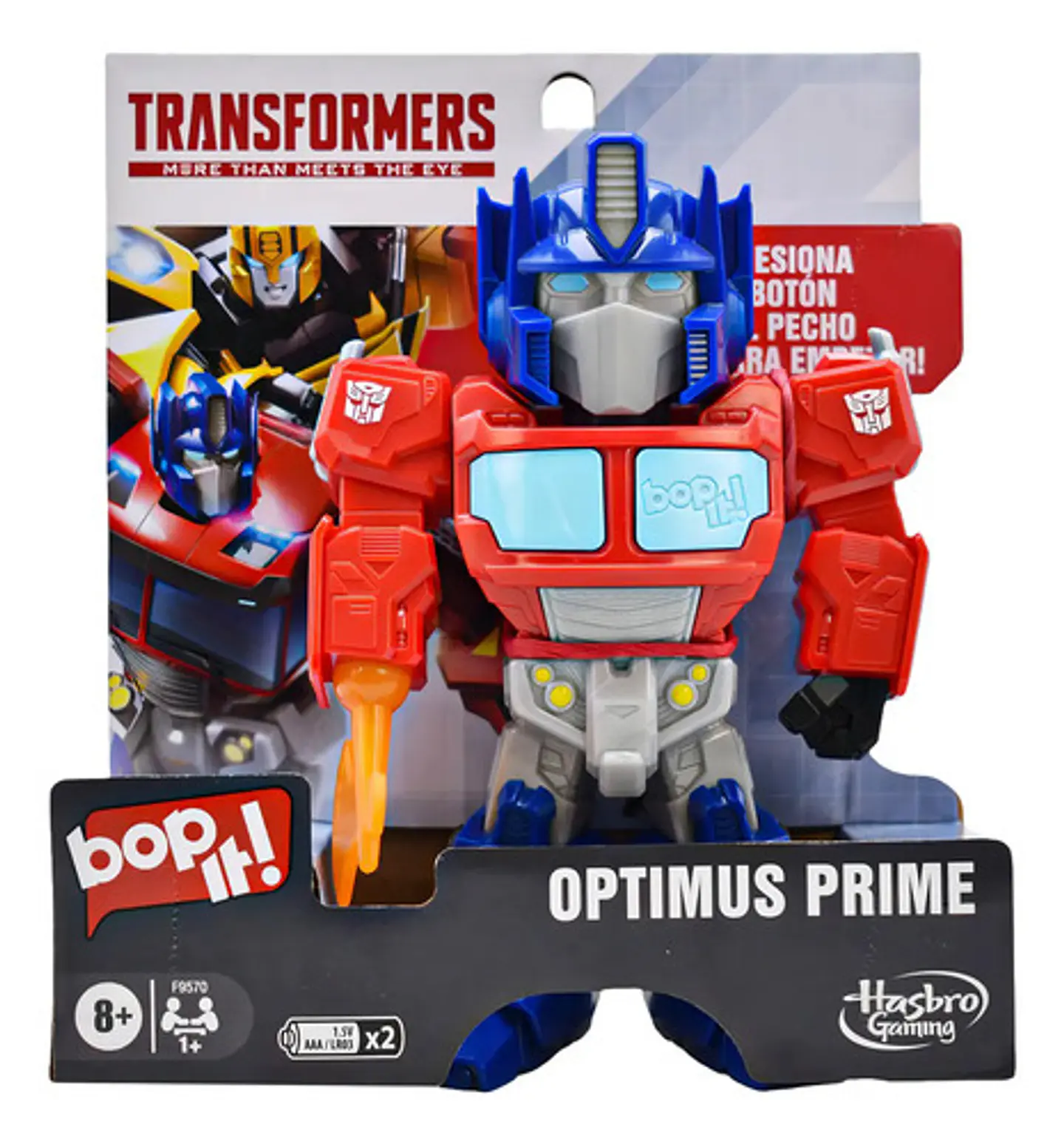 Juego De Mesa Hasbro Gaming Optimus Prime Bop It F9570 8
