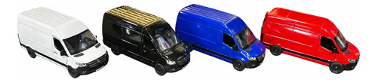 Mercedes Benz Sprinter/escala 1:48/12.5cms De Largo. 1