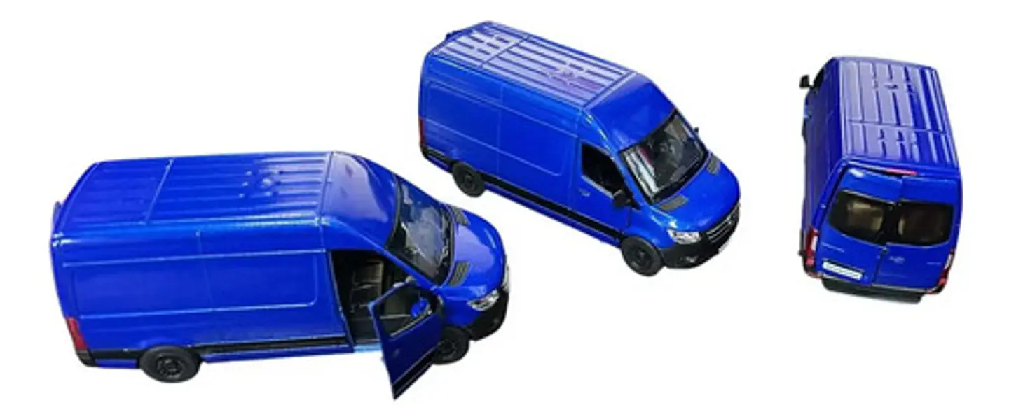 Mercedes Benz Sprinter/escala 1:48/12.5cms De Largo. 4
