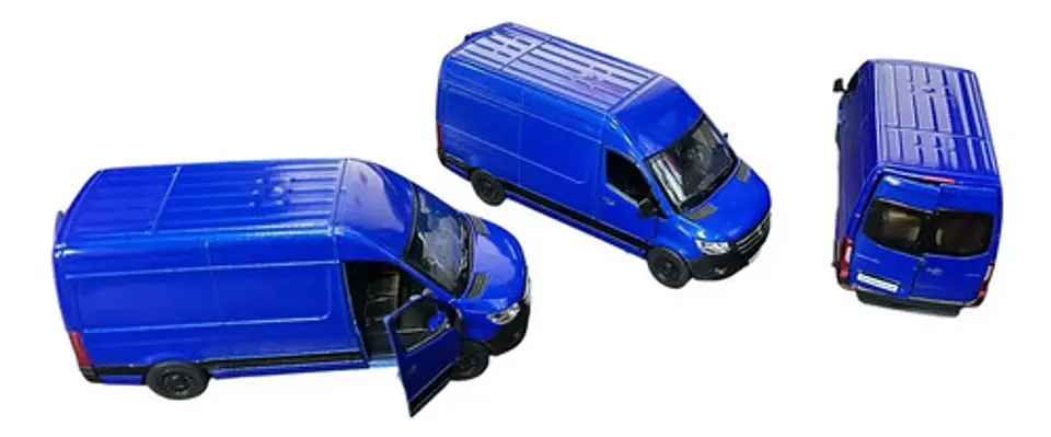 Mercedes Benz Sprinter/escala 1:48/12.5cms De Largo. 4