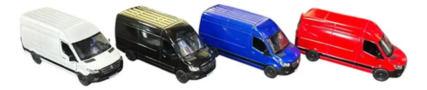 Mercedes Benz Sprinter/escala 1:48/12.5cms De Largo. 6