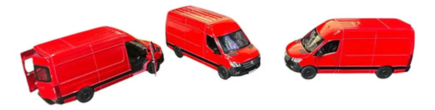 Mercedes Benz Sprinter/escala 1:48/12.5cms De Largo. 8