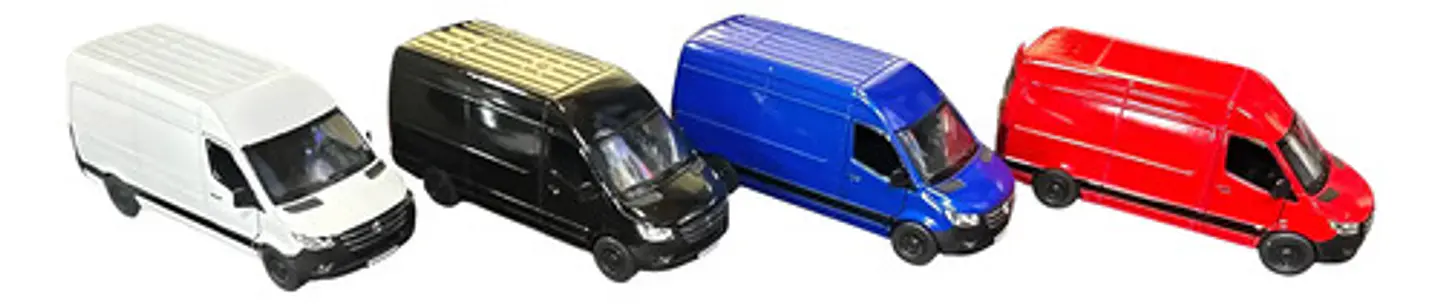 Mercedes Benz Sprinter/escala 1:48/12.5cms De Largo. 15