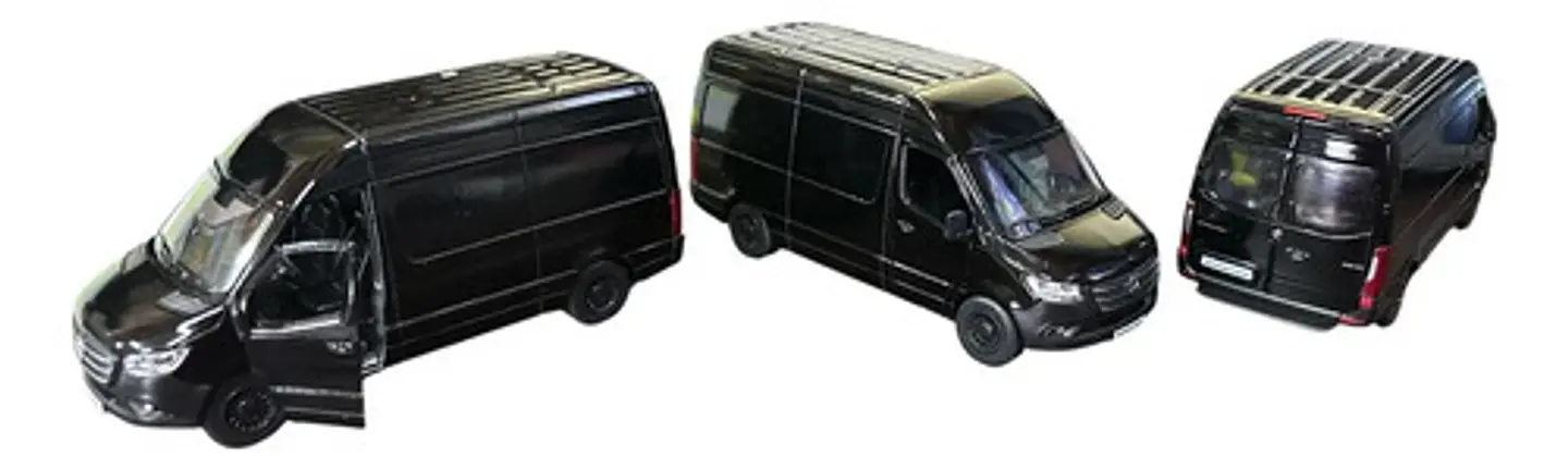 Mercedes Benz Sprinter/escala 1:48/12.5cms De Largo. 17