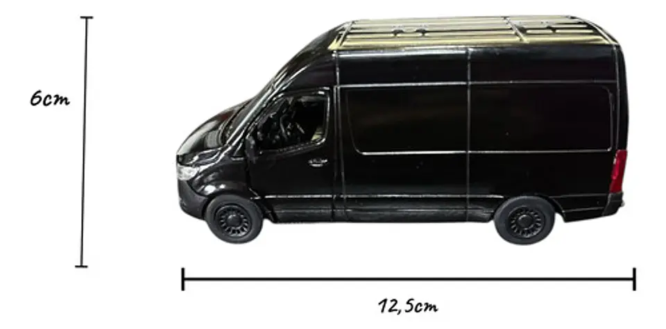 Mercedes Benz Sprinter/escala 1:48/12.5cms De Largo. 20