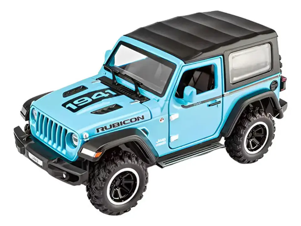 Carros Jeep Metalicos 1:24 Puertas Luces Sonidos Colección 6