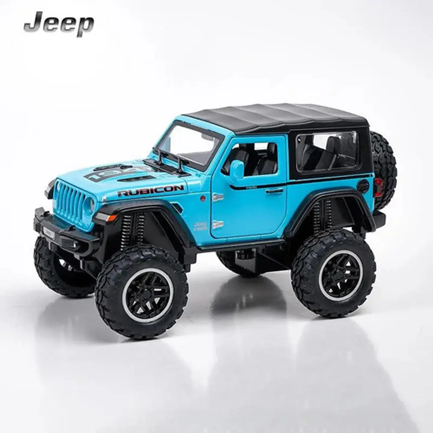 Carros Jeep Metalicos 1:24 Puertas Luces Sonidos Colección 9