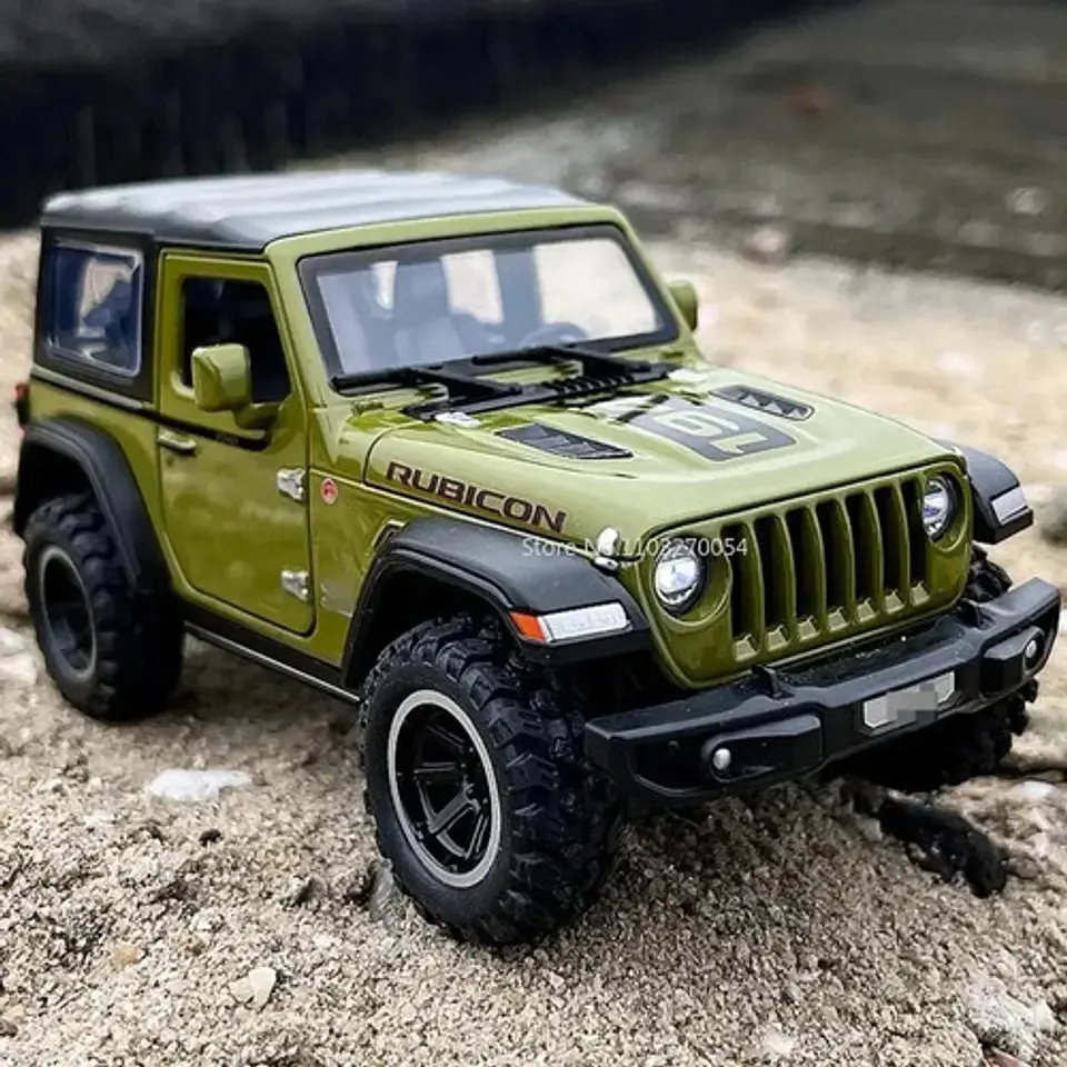 Carros Jeep Metalicos 1:24 Puertas Luces Sonidos Colección 13