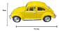 Carro Volkswagen Escarbajo Beetle 1967 1/32 Kinsmart - Miniatura 3