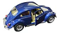 Carro Volkswagen Escarbajo Beetle 1967 1/32 Kinsmart - Miniatura 6
