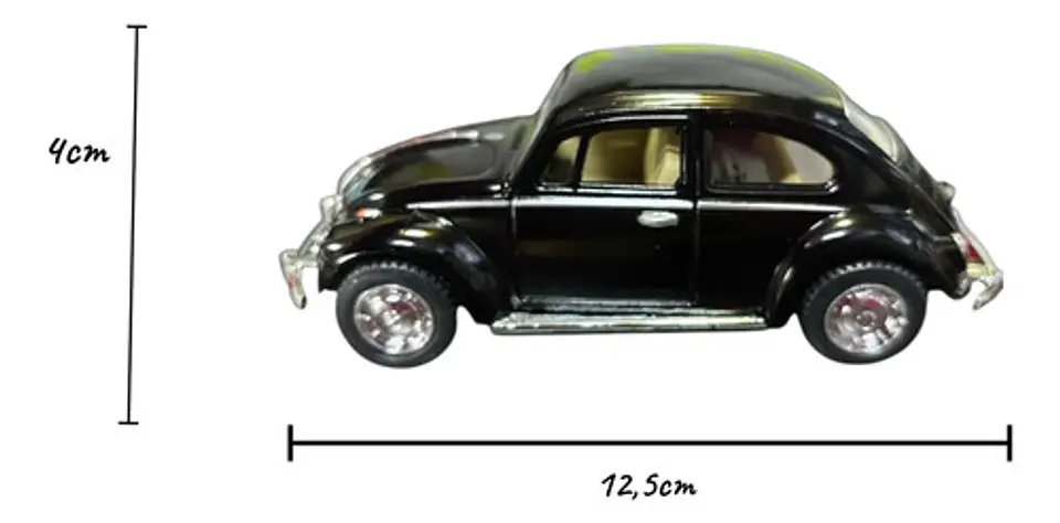 Carro Volkswagen Escarbajo Beetle 1967 1/32 Kinsmart 11