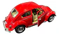 Carro Volkswagen Escarbajo Beetle 1967 1/32 Kinsmart - Miniatura 15