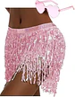 Falda Baile Latino Multicolor Única Mujer Lentejuelas - Miniatura 2