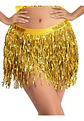 Falda Baile Latino Multicolor Única Mujer Lentejuelas - Miniatura 5