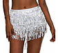 Falda Baile Latino Multicolor Única Mujer Lentejuelas - Miniatura 13