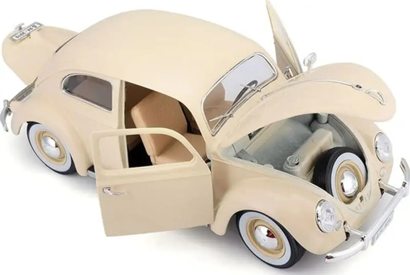 Carro Volkswagen Kafer-beetle 1955 Maisto 1:18 Escarabajo 4