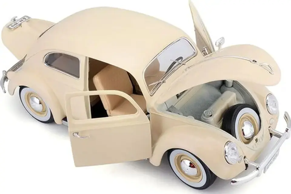 Carro Volkswagen Kafer-beetle 1955 Maisto 1:18 Escarabajo 4