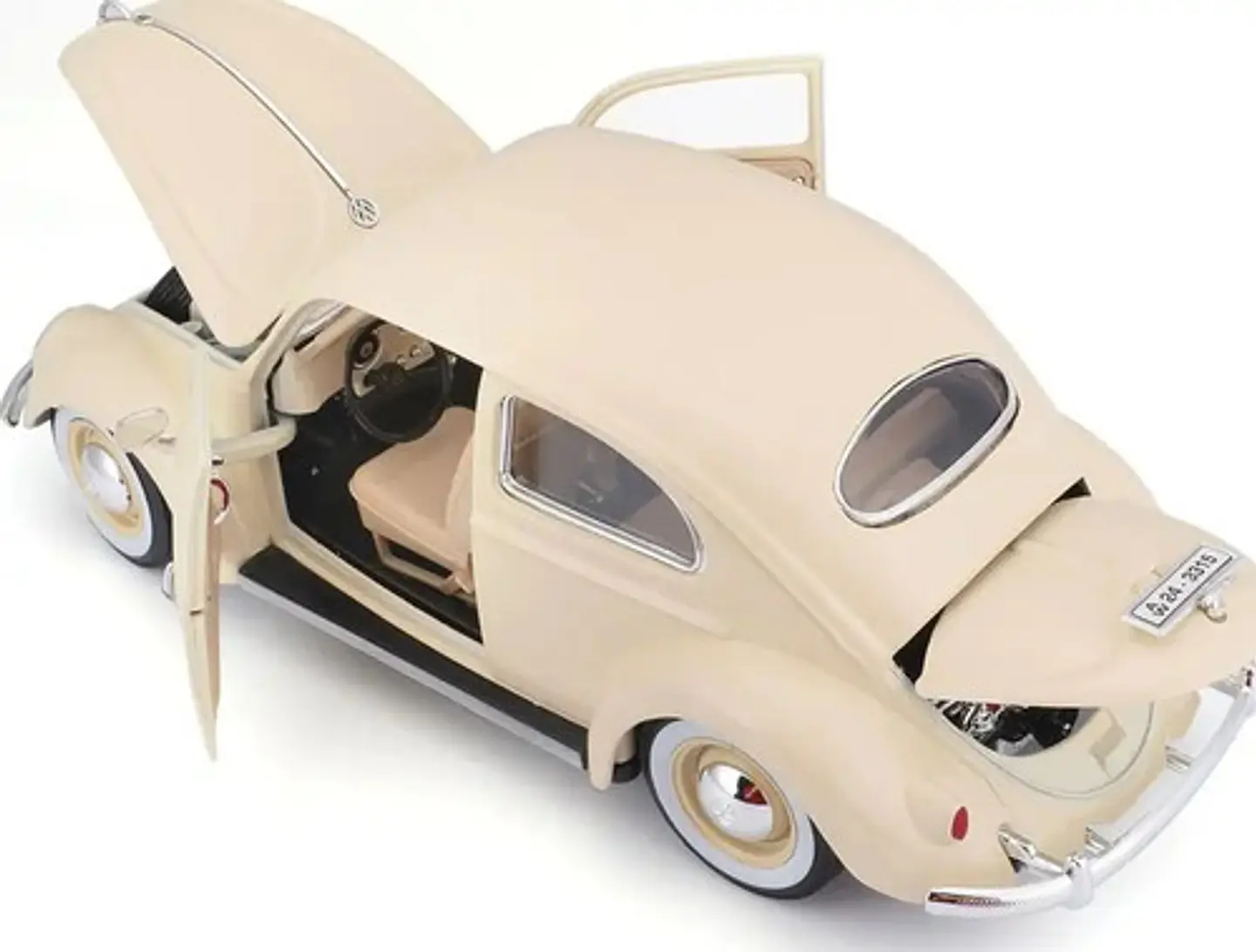 Carro Volkswagen Kafer-beetle 1955 Maisto 1:18 Escarabajo 6