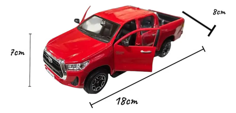 Maisto Toyota Hilux Special Edition 1:27 A Escala 12