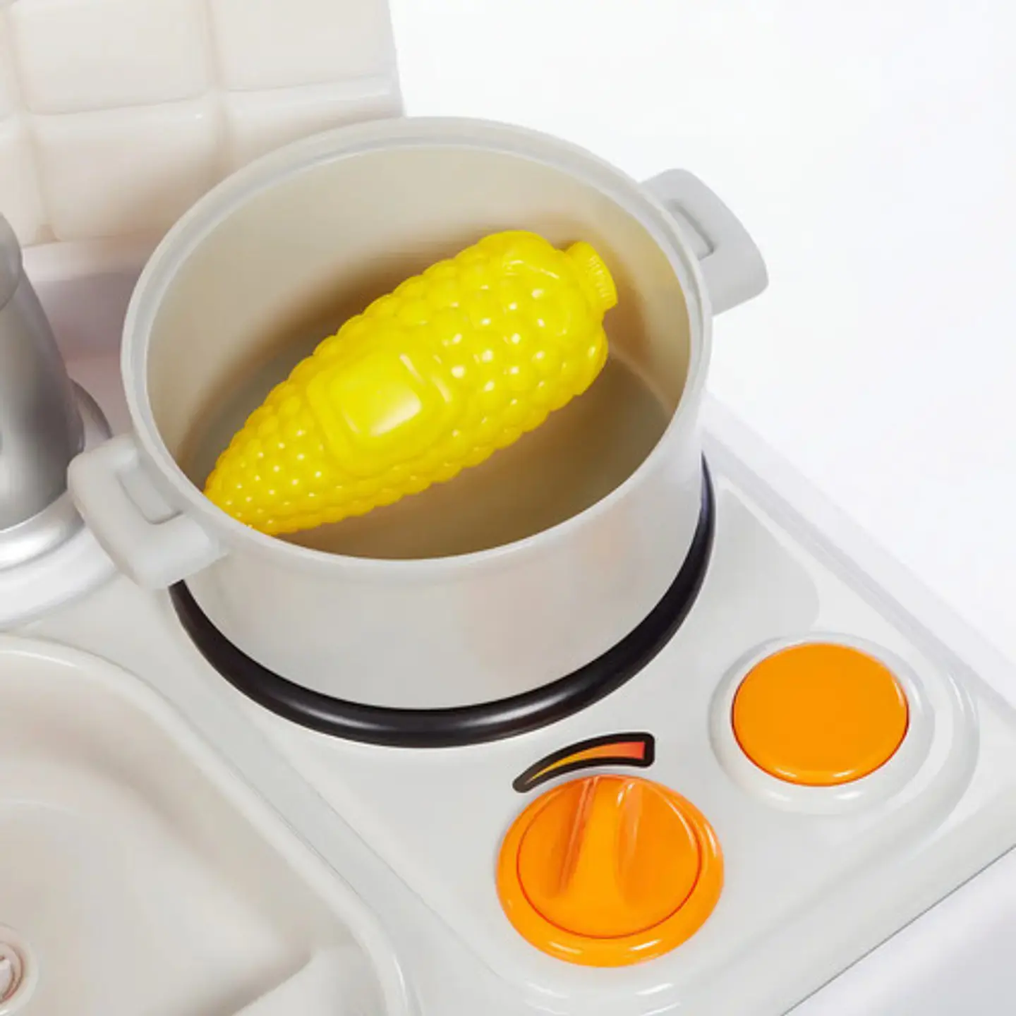 Cocina Casera Little Tikes Con Sonido Color Gris 6