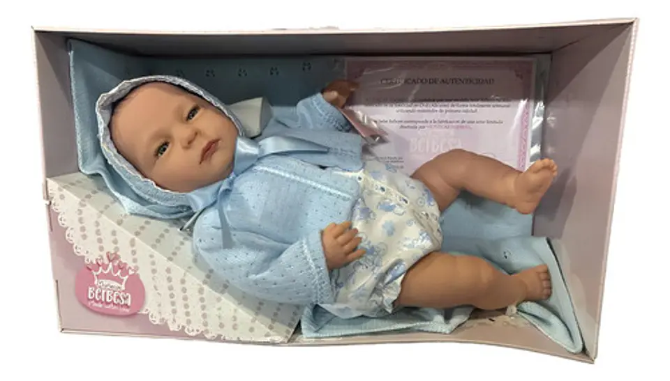 Bebe Recien Nacido Reborn Realista Cuerpo Blando Arias 1