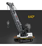 Grua 1/16 Maquinaria Amarilla Carga Gancho Metal Vapor Oruga Amarillo Grua Contenedor Vapor - Miniatura 3