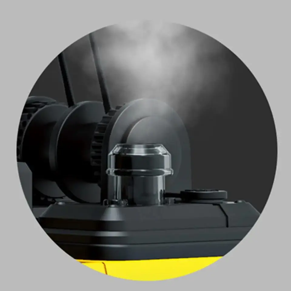 Grua 1/16 Maquinaria Amarilla Carga Gancho Metal Vapor Oruga Amarillo Grua Contenedor Vapor 6
