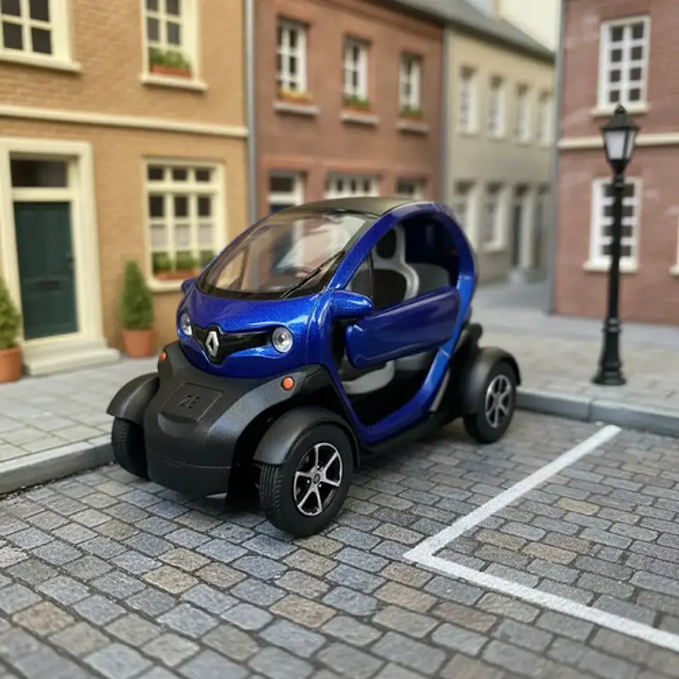 Renault Twizy Blanco, Escala 1/18, Metal-plástico, 13cms. 1