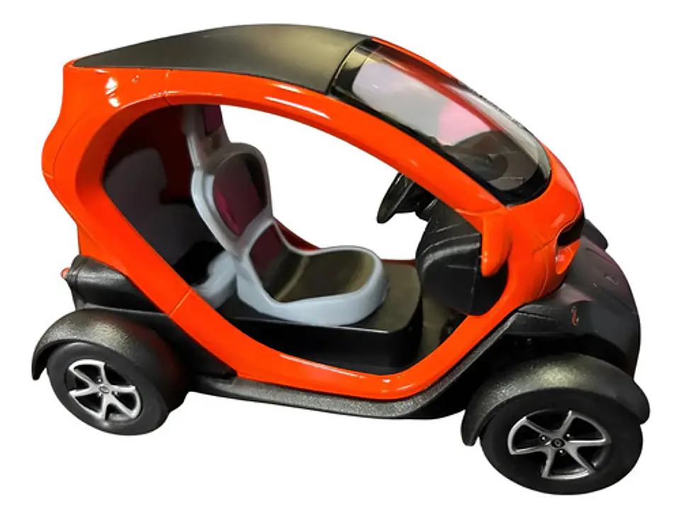 Renault Twizy Blanco, Escala 1/18, Metal-plástico, 13cms. 9