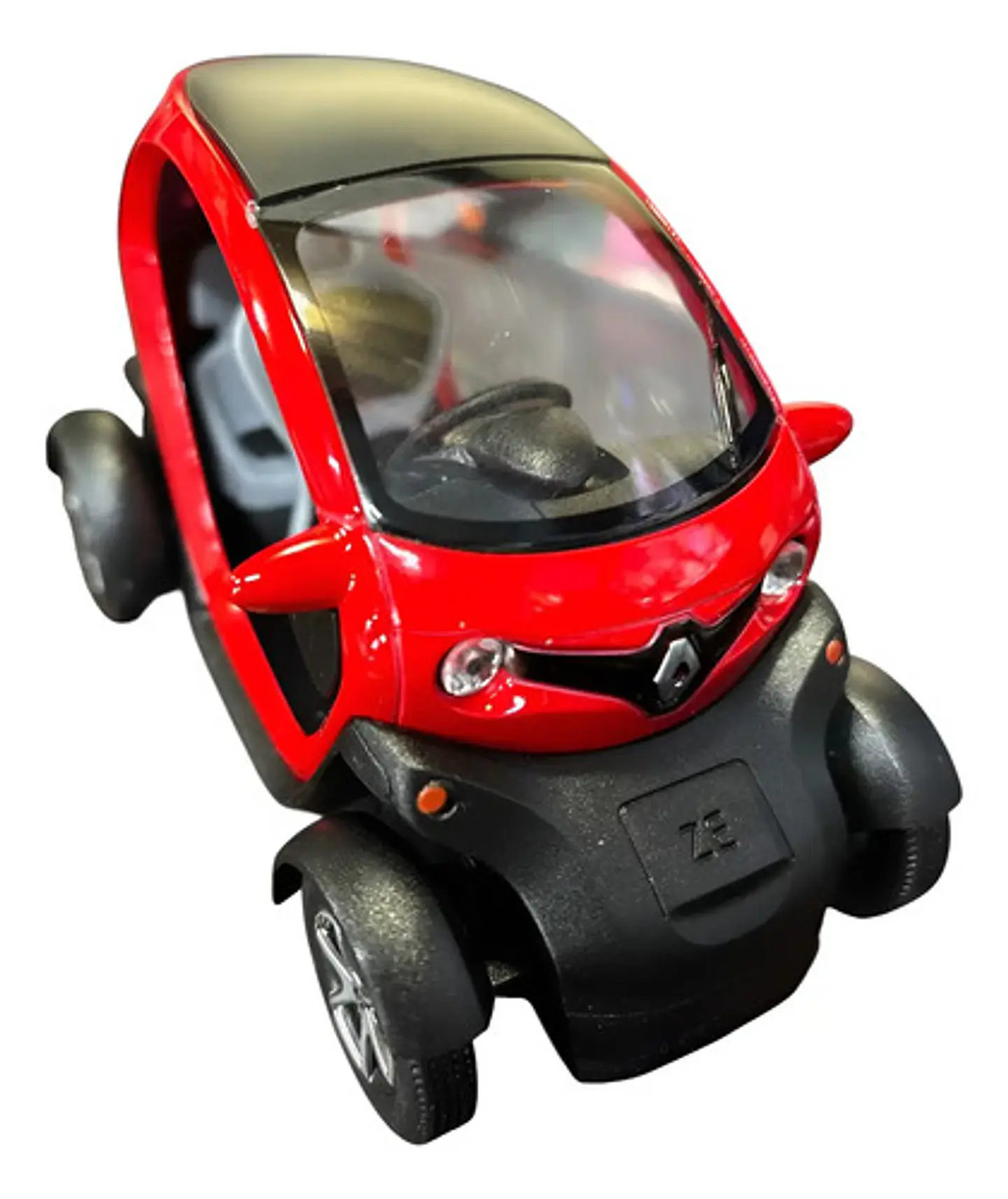 Renault Twizy Blanco, Escala 1/18, Metal-plástico, 13cms. 13