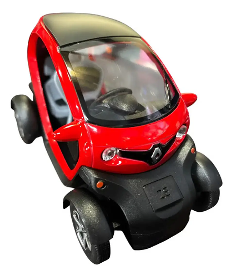 Renault Twizy Blanco, Escala 1/18, Metal-plástico, 13cms. 13