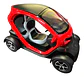 Renault Twizy Blanco, Escala 1/18, Metal-plástico, 13cms. - Miniatura 14