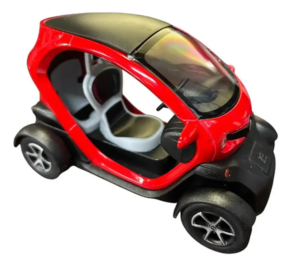 Renault Twizy Blanco, Escala 1/18, Metal-plástico, 13cms. 14