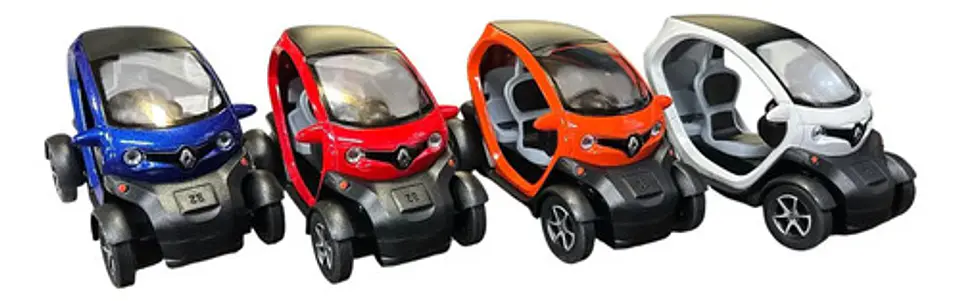 Renault Twizy Blanco, Escala 1/18, Metal-plástico, 13cms. 19