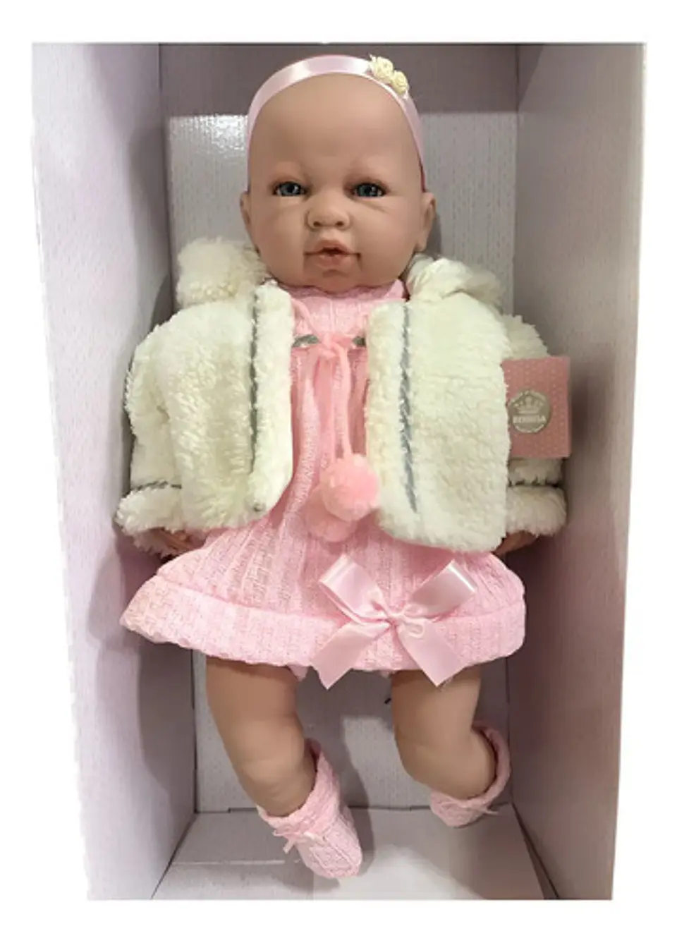 Bebe Reborn Arias Muñeca Realista Berbesa Lloron Balaca 1