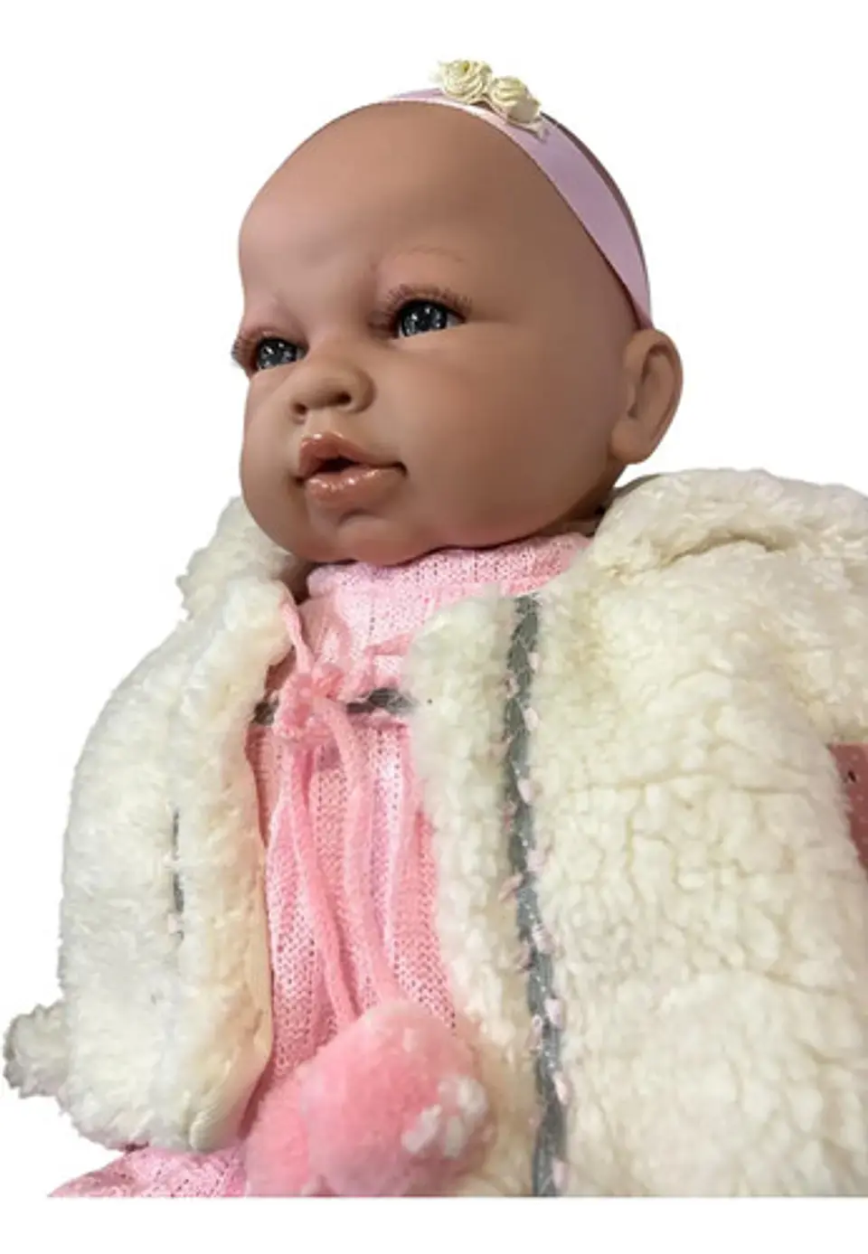 Bebe Reborn Arias Muñeca Realista Berbesa Lloron Balaca 3