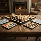 Juego De Mesa Magnetico 5 En 1 Ajedrez Ludo Damas Escalera - Miniatura 4