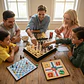 Juego De Mesa Magnetico 5 En 1 Ajedrez Ludo Damas Escalera - Miniatura 5