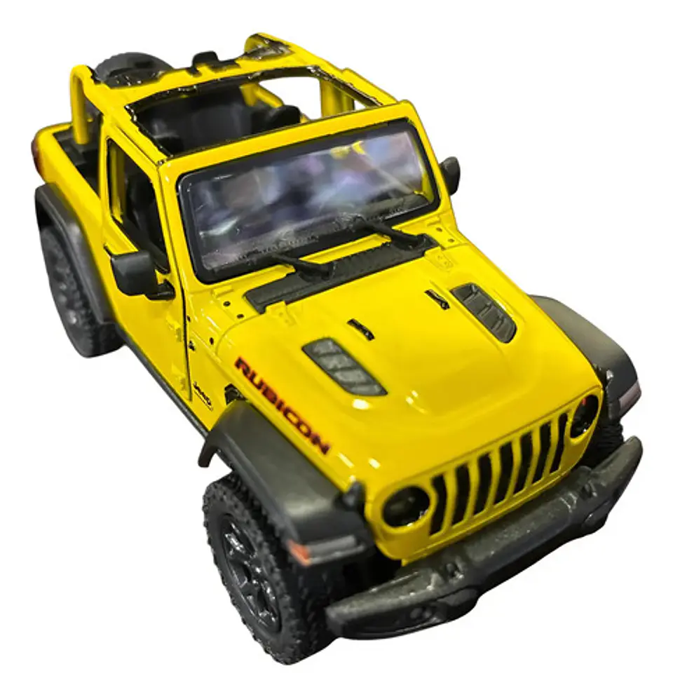 Jeep Wrangler Rubicon  1:34  King Smart Metal Descapotado 5