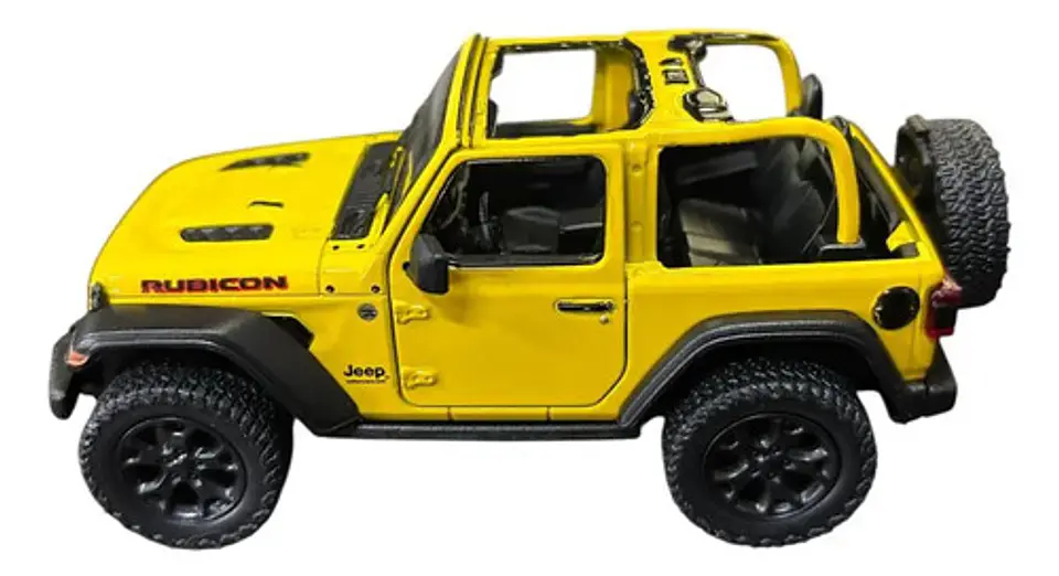 Jeep Wrangler Rubicon  1:34  King Smart Metal Descapotado 6