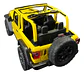 Jeep Wrangler Rubicon  1:34  King Smart Metal Descapotado - Miniatura 8
