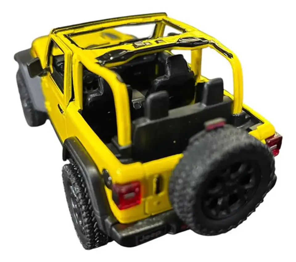 Jeep Wrangler Rubicon  1:34  King Smart Metal Descapotado 8