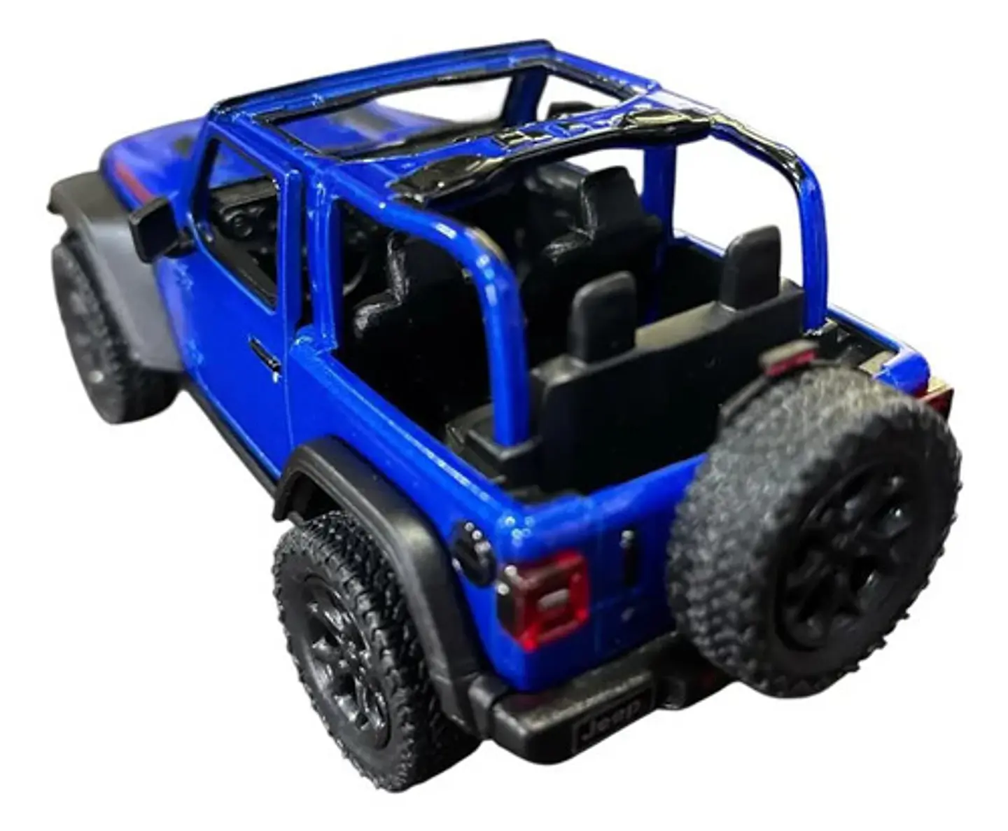 Jeep Wrangler Rubicon  1:34  King Smart Metal Descapotado 12