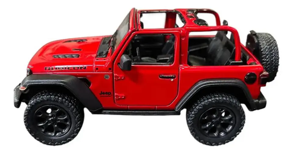 Jeep Wrangler Rubicon  1:34  King Smart Metal Descapotado 14