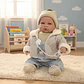 Bebe Reborn Arias Muñeca Realista Berbesa Lloron Mameluco - Miniatura 1