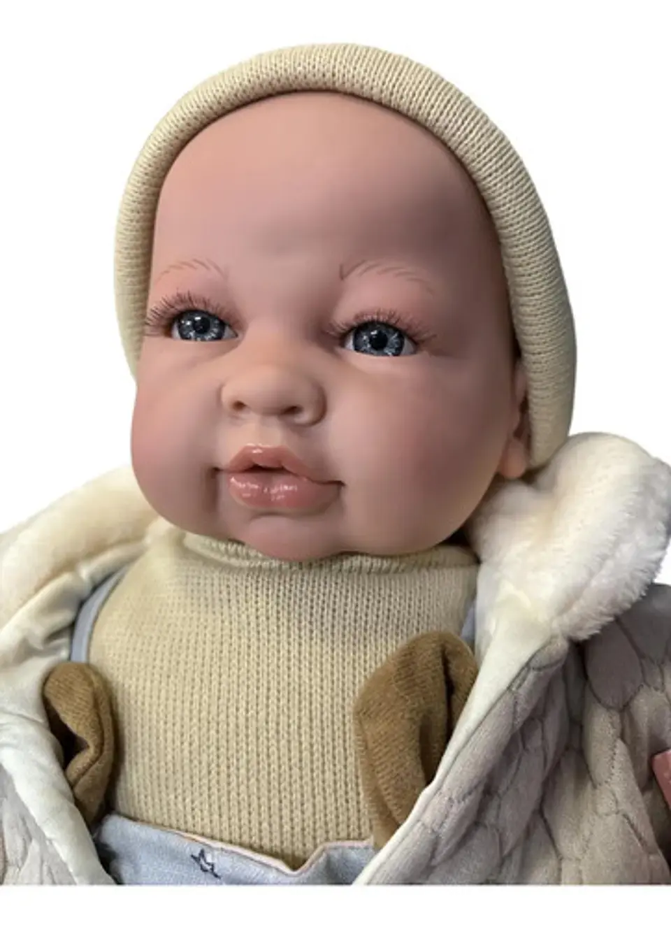 Bebe Reborn Arias Muñeca Realista Berbesa Lloron Mameluco 4
