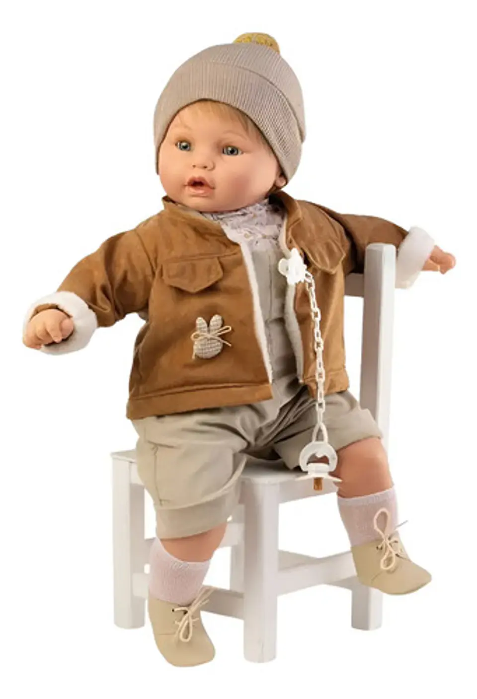 Bebe Reborn Arias Muñeca Realista Berbesa Lloron 62cm 1