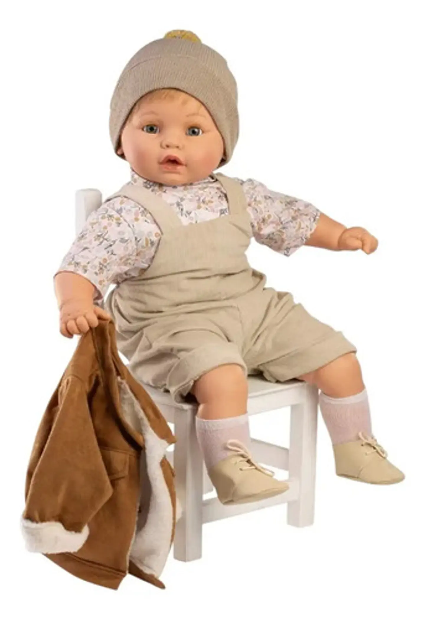 Bebe Reborn Arias Muñeca Realista Berbesa Lloron 62cm 2
