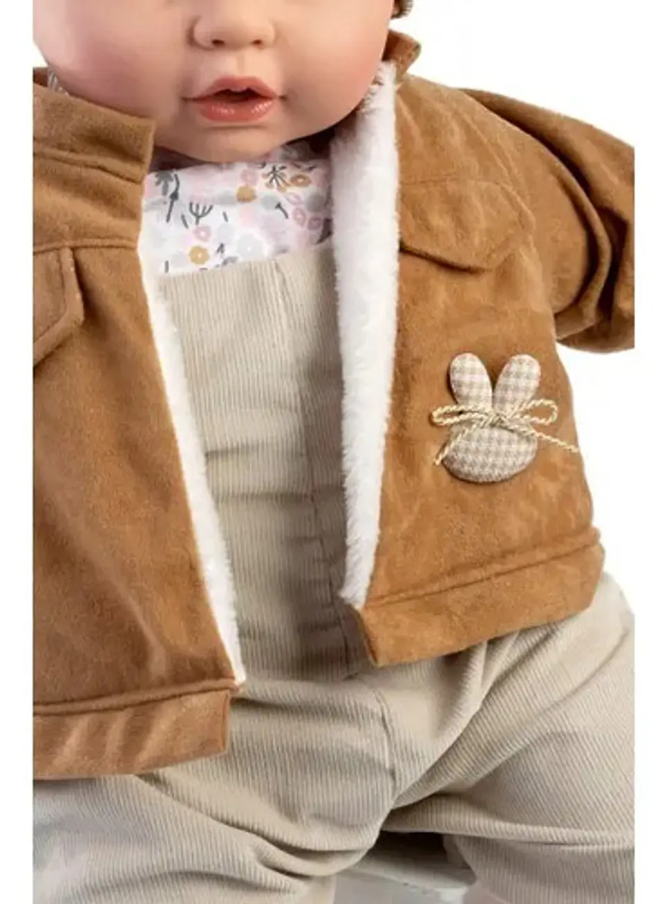 Bebe Reborn Arias Muñeca Realista Berbesa Lloron 62cm 3