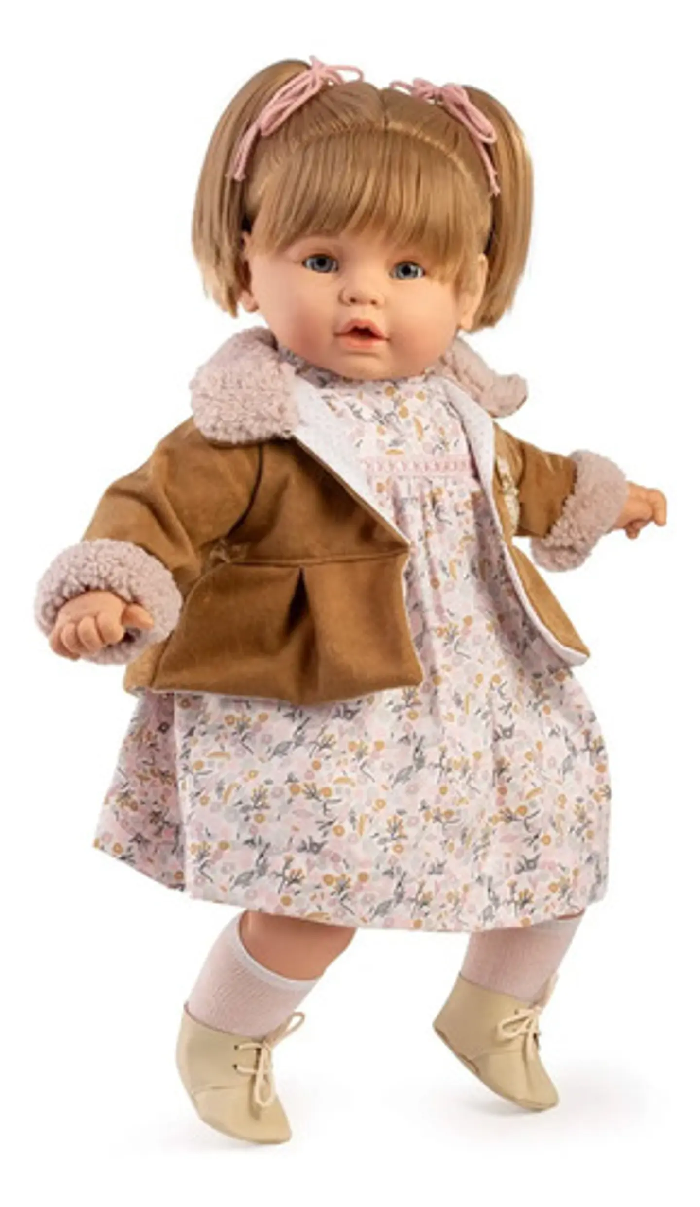 Bebe Reborn Arias Muñeca Realista Berbesa Lloron 62cm 8